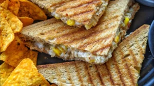 Corn grill sandwich - Sowcarpet Street Food